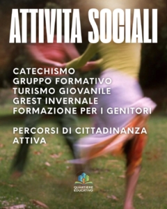 Locandina attività Oratorio Salesiani Ragusa